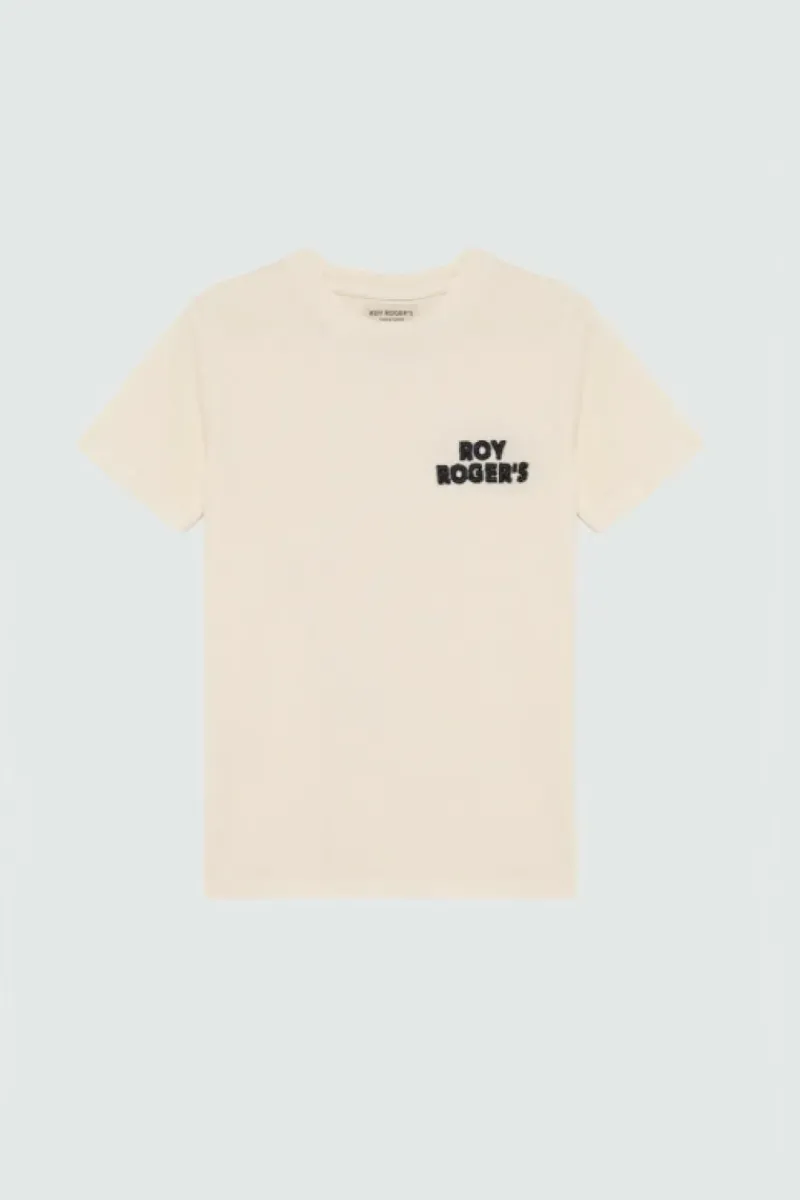 Donna Roy Rogers Polo E T-shirts|T-shirt In Jersey Con Ricamo