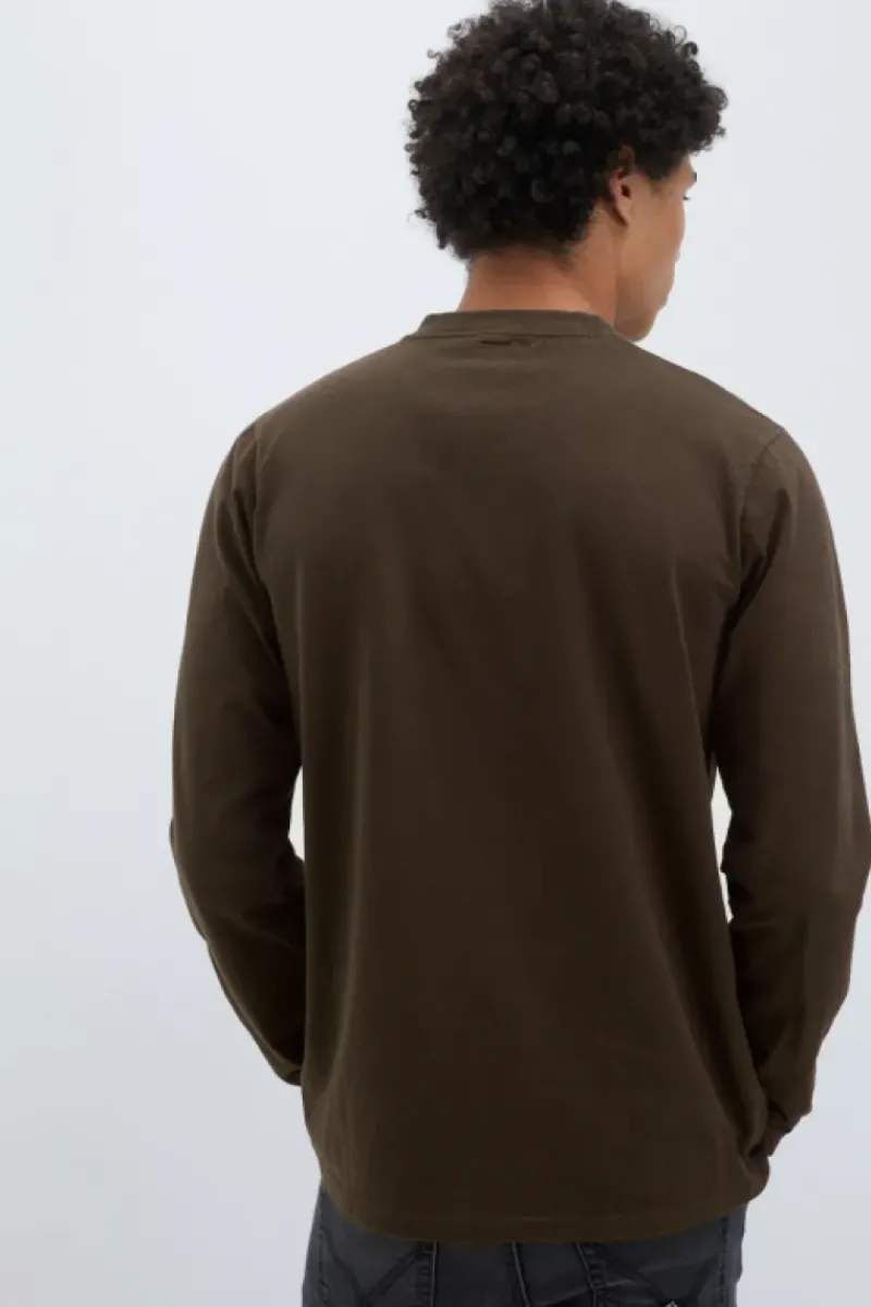 Uomo Roy Rogers Polo E T-shirts|T-shirt Pocket L/s In Jersey