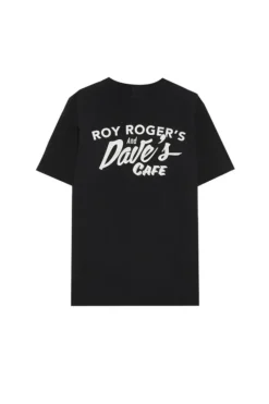 Uomo Roy Rogers Roy Roger's X Dave's Ny|Polo E T-shirts|T-shirt Roy Roger's X Dave's Ny Con Stampa Cafe