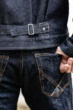 Uomo Roy Rogers Selvedge Bar|Capispalla|Type X Man Jap Selvedge Denim Rinse