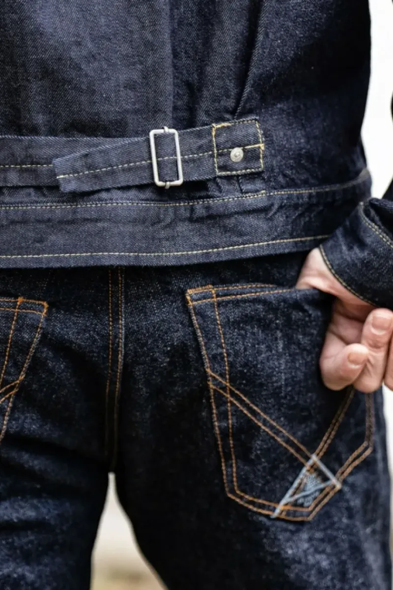 Uomo Roy Rogers Selvedge Bar|Capispalla|Type X Man Jap Selvedge Denim Rinse