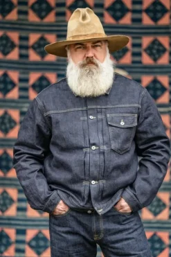 Uomo Roy Rogers Selvedge Bar|Capispalla|Type X Man Jap Selvedge Denim Rinse