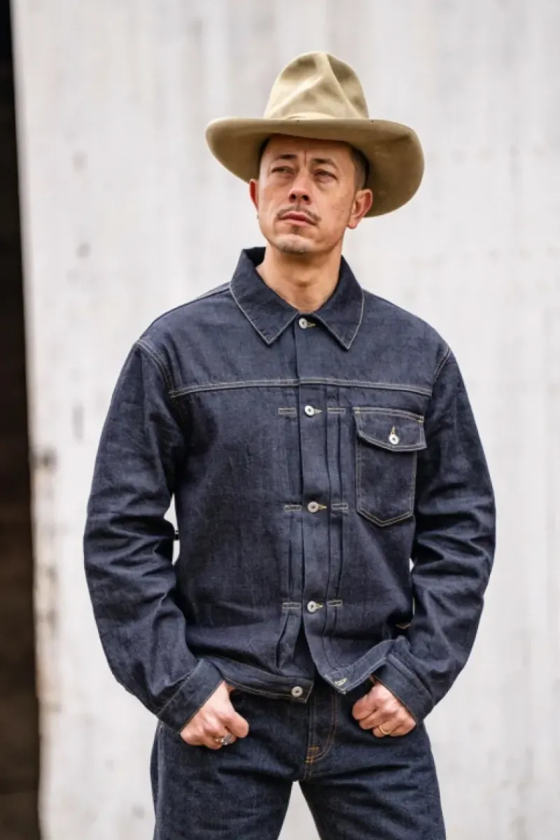 Uomo Roy Rogers Selvedge Bar|Capispalla|Type X Man Jap Selvedge Denim Rinse