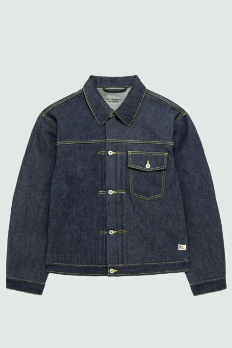 Uomo Roy Rogers Selvedge Bar|Capispalla|Type X Man U.s.a. Selvedge Denim Raw