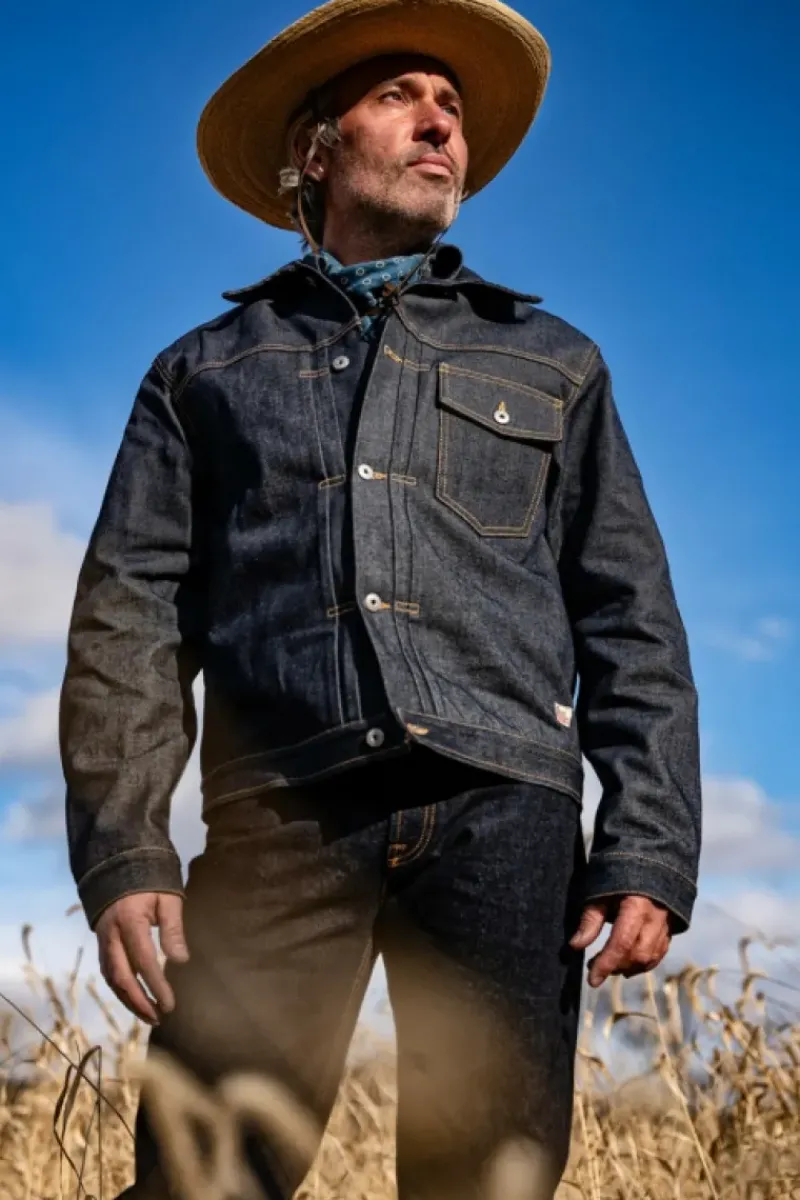 Uomo Roy Rogers Selvedge Bar|Capispalla|Type X Man U.s.a. Selvedge Denim Raw